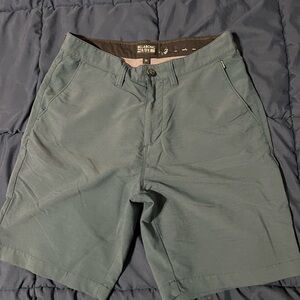 Billabong Men's Flat Front Shorts - Teal